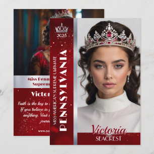 Carte photo automatique du concours Royal Ruby Shi