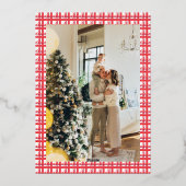 Carte photo avec monogramme de casse-noisette de N (Verso)