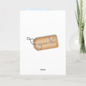 Carte photo bébé (Dos)