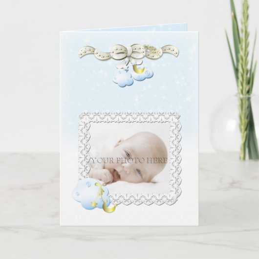 Carte photo bébé (Devant)