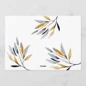 Carte photo bio Natural Merest Christmas (Dos)