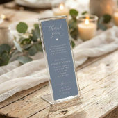 Carte Photo Booth Inserts Dusty Blue Wedding Favors