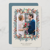 Carte photo cadre vacances (Devant / Derrière)