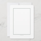 Carte photo cadre verdoyant (Dos)