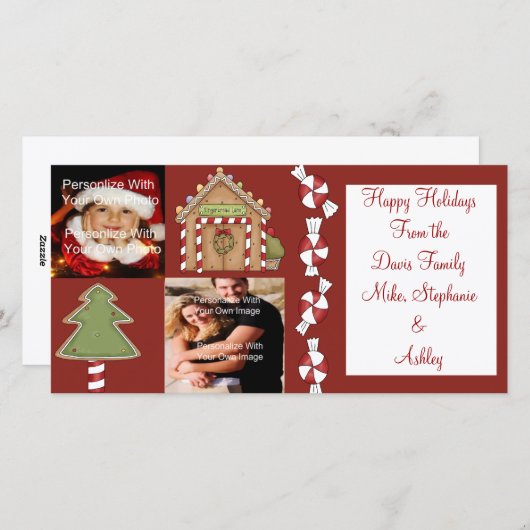 Carte photo Candy land (Devant / Derrière)