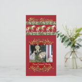 Carte photo Carousel Christmas (Debout devant)