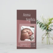 Carte photo carré (Debout devant)