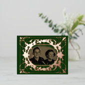 Carte photo, Carte de vacances (Debout devant)