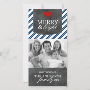 Carte photo Chalkboard moderne