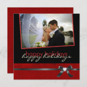 Carte photo chic de Merci de vacances (Devant / Derrière)