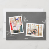 Carte photo chrétien 2016 de vacances de tableau (Dos)