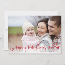 Carte photo Coeurs Heureuses Saintes-Valentin