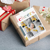 Carte Photo Collage moderne | Bravo coloré