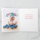 Carte Photo Collage Numéro 1 Premier anniversaire de la  (Intérieur)