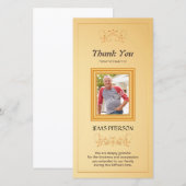 Carte photo commémoratif de Merci (Devant / Derrière)