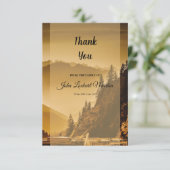 Carte photo commémoratif de Merci (Debout devant)