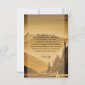 Carte photo commémoratif de Merci (Dos)