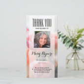 Carte photo commémoratif de Merci (Debout devant)