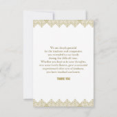 Carte photo commémoratif de Merci (Dos)