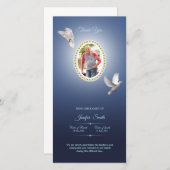 Carte photo commémoratif de Merci (Devant / Derrière)