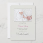 Carte photo commémorative Petite Heart (Devant)