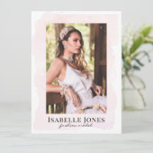 Carte photo Comp Acteur de modèle en aquarelle ros (Debout devant)