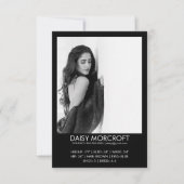 Carte photo comp Acteur de modèle professionnel mo (Devant)