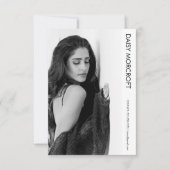 Carte photo comp Acteur de modèle professionnel mo (Devant)