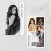 Carte photo comp Acteur de modèle professionnel mo (Devant / Derrière)