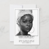 Carte photo comp Acteur de modèle professionnel mo (Devant)