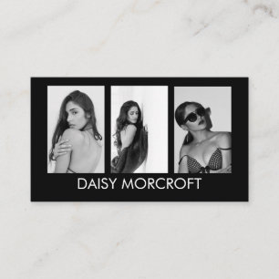 Carte photo comp Acteur de modèle professionnel mo