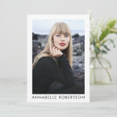 Carte photo comp. modèle moderne Actor 5 (Debout devant)