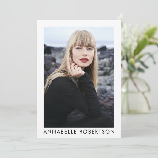 Carte photo comp. modèle moderne Actor 5 (Debout devant)