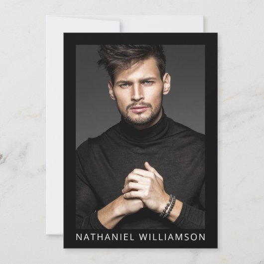 Carte photo Comp Modern Pro Model 5 (Devant)