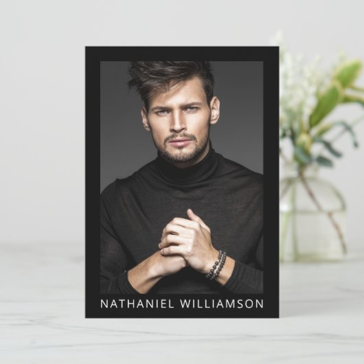 Carte photo Comp Modern Pro Model 5 (Debout devant)