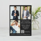 Carte photo Comp Moderne Pro Model Actor QR Code 3 (Debout devant)