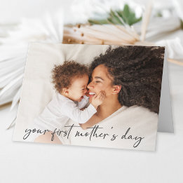 Carte photo complète de la première fête des mères