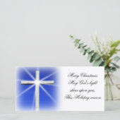 Carte photo Cross Christmas (Debout devant)