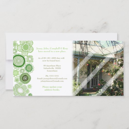 Carte photo d'adresse modifiée de Weve déplacé (Devant)