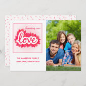 Carte photo d'amour (Devant / Derrière)