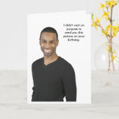 Carte Photo d'anniversaire (Fleur jaune)