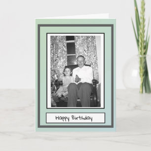 Carte Photo d'anniversaire