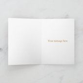 Carte photo d'anniversaire 5 ans (Intérieur)