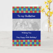 Carte photo d'anniversaire entièrement personnalis (Fleur jaune)