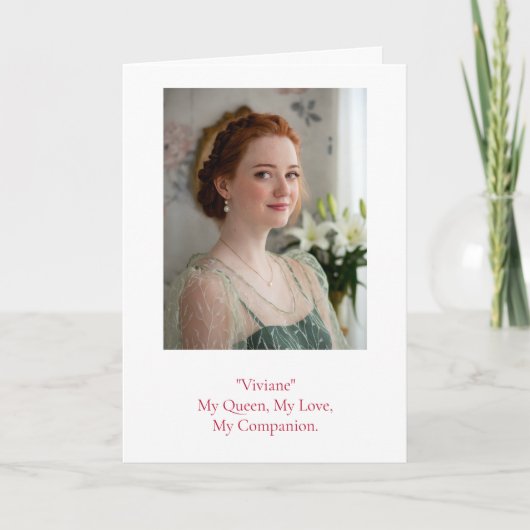 Carte photo d'anniversaire moderne (Devant)