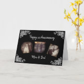 Carte photo d'anniversaire personnalisé (Fleur jaune)