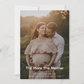 Carte photo d'annonce de vacances bébé à bord (Devant)