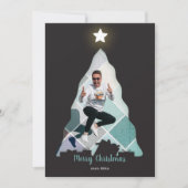 Carte photo d'arbre de Noël (Devant)