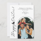 Carte Photo d'architecture moderne en noir et blanc et l (Devant)