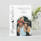 Carte Photo d'architecture moderne en noir et blanc et l (Debout devant)